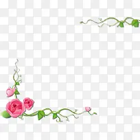 边角花朵-空若网 边角花朵-空若网