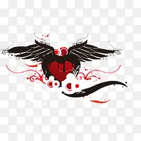 非主流涂鸦翅膀-空若网 非主流涂鸦翅膀-空若网