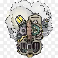 矢量创意机械汽车-空若网 矢量创意机械汽车-空若网