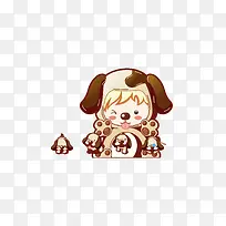 狗年卡通狗娃-空若网 狗年卡通狗娃-空若网