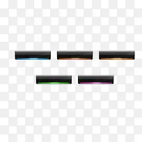 黑色光影翻页按钮-空若网 黑色光影翻页按钮-空若网