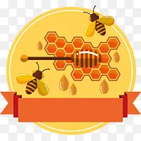 矢量蜂巢标签-空若网 矢量蜂巢标签-空若网