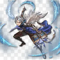 手绘翅膀魔法书男孩-空若网 手绘翅膀魔法书男孩-空若网