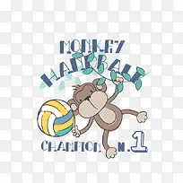 卡通猴子-空若网 卡通猴子-空若网