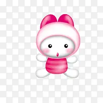 卡通手绘拥抱的娃娃-空若网 卡通手绘拥抱的娃娃-空若网