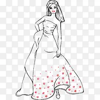 穿裙子礼服跳舞的美女-空若网 穿裙子礼服跳舞的美女-空若网