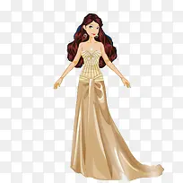 卡通宴会礼服女人-空若网 卡通宴会礼服女人-空若网