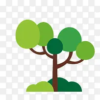 扁平化树木-空若网 扁平化树木-空若网