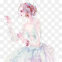 手绘人物-空若网 手绘人物-空若网