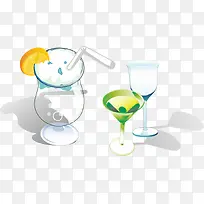 卡通手绘酒杯-空若网 卡通手绘酒杯-空若网