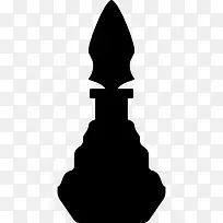 时尚香水瓶图标-空若网 时尚香水瓶图标-空若网