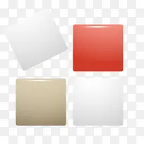 彩色质感方块图形-空若网 彩色质感方块图形-空若网