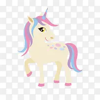 卡通可爱独角兽免抠素材-空若网 卡通可爱独角兽免抠素材-空若网