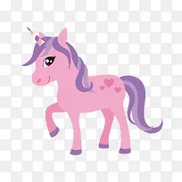 卡通可爱独角兽免抠素材-空若网 卡通可爱独角兽免抠素材-空若网