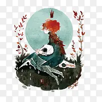 ʸ��ˮ�ʲ廭-������