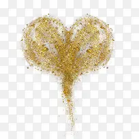 金箔质感爱心-空若网 金箔质感爱心-空若网