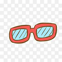 矢量卡通扁平化墨镜-空若网 矢量卡通扁平化墨镜-空若网