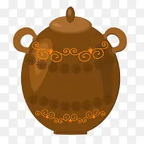 矢量陶罐素材-空若网 矢量陶罐素材-空若网