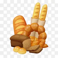 卡通简约美食装饰广告设计早点-空若网 卡通简约美食装饰广告设计早点-空若网