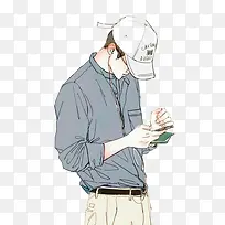 手绘男生-空若网 手绘男生-空若网