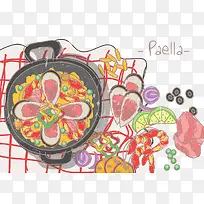 卡通手绘美食-空若网 卡通手绘美食-空若网