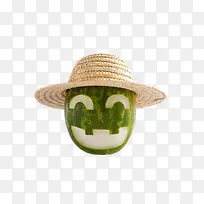 草帽西瓜-空若网 草帽西瓜-空若网