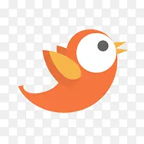 扁平化卡通小鸟-空若网 扁平化卡通小鸟-空若网