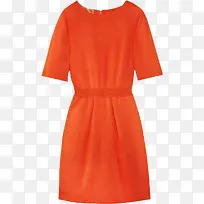 橙色连衣裙-空若网 橙色连衣裙-空若网
