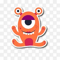 卡通怪物图案-空若网 卡通怪物图案-空若网