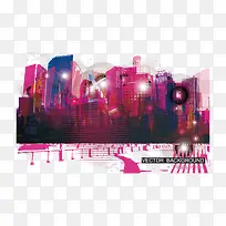 矢量水彩建筑-空若网 矢量水彩建筑-空若网