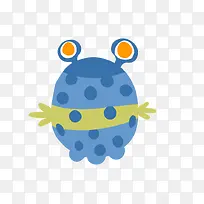 创意虫子怪物卡通矢量素材-空若网 创意虫子怪物卡通矢量素材-空若网