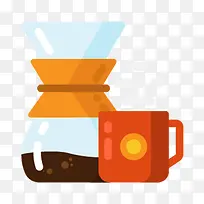 手绘咖啡杯子-空若网 手绘咖啡杯子-空若网