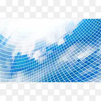 梦幻蓝色方块背景-空若网 梦幻蓝色方块背景-空若网