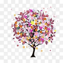 彩色小树-空若网 彩色小树-空若网