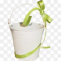 白色水桶蝴蝶结-空若网 白色水桶蝴蝶结-空若网