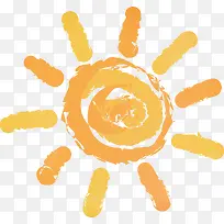 矢量手绘卡通太阳-空若网 矢量手绘卡通太阳-空若网