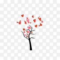 可爱风装饰爱心树-空若网 可爱风装饰爱心树-空若网