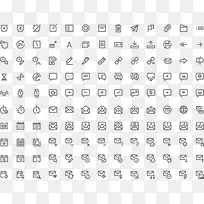 可爱网页小图标矢量素材-空若网 可爱网页小图标矢量素材-空若网