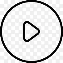 播放按钮图标-空若网 播放按钮图标-空若网