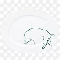 餐具盘板野猪-空若网 餐具盘板野猪-空若网