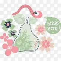 矢量图水果印花-空若网 矢量图水果印花-空若网