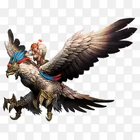 黑色游戏翅膀怪兽-空若网 黑色游戏翅膀怪兽-空若网