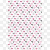 水彩爱心印花-空若网 水彩爱心印花-空若网