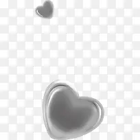 灰色爱心装饰背景-空若网 灰色爱心装饰背景-空若网