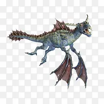 卡通飞翼恐龙-空若网 卡通飞翼恐龙-空若网