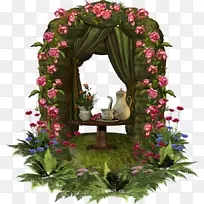 花卉室内植物剪贴画-茶时间-空若网 花卉室内植物剪贴画-茶时间-空若网