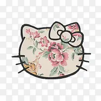 可爱猫头艺术花纹图案-空若网 可爱猫头艺术花纹图案-空若网