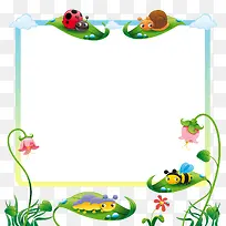 昆虫装饰插画-空若网 昆虫装饰插画-空若网