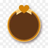 简约圆形边框-空若网 简约圆形边框-空若网