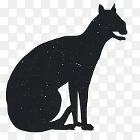 动物剪影-空若网 动物剪影-空若网